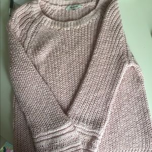 Madewell dusty pale pink sweater